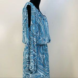 WHBM Mini Dress|Color: Blue Multicolored| Size 12